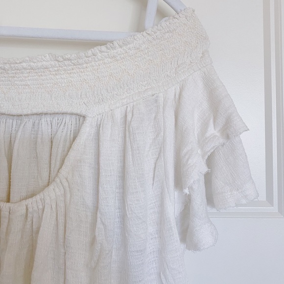 Free People flowy off the shoulder top - Picture 3 of 3